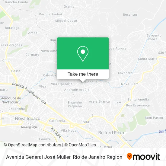 Avenida General José Müller map