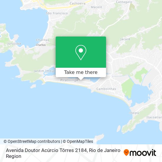 Avenida Doutor Acúrcio Tôrres 2184 map