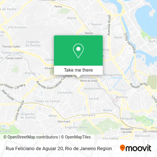 Rua Feliciano de Aguiar 20 map