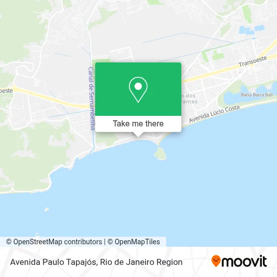 Avenida Paulo Tapajós map