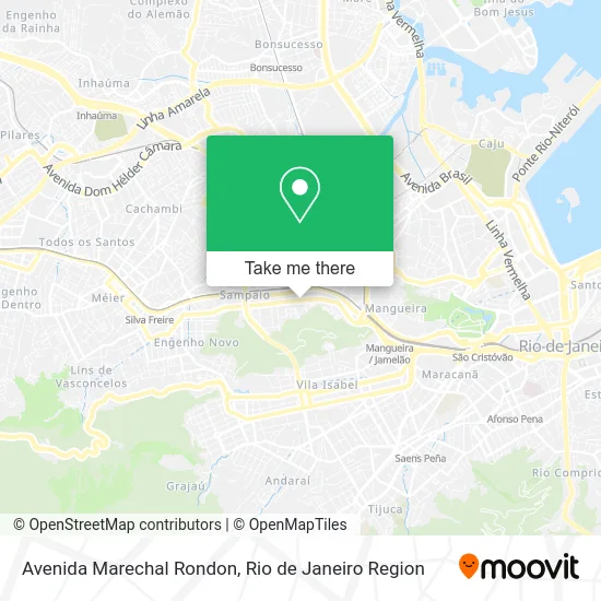Avenida Marechal Rondon map