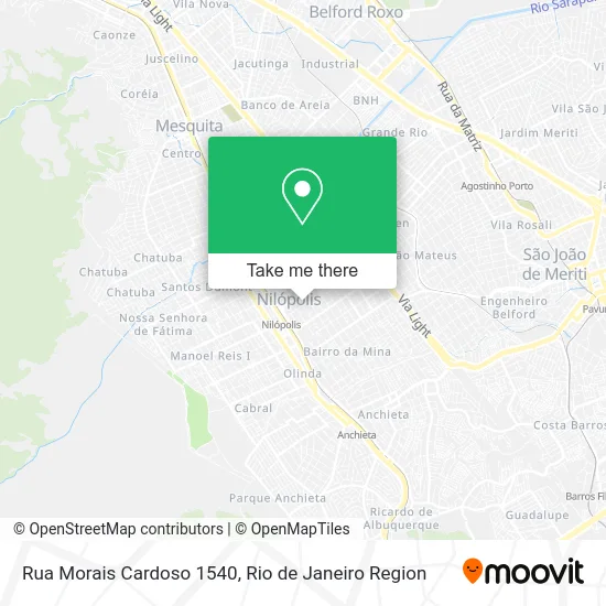 Rua Morais Cardoso 1540 map