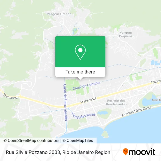 Rua Silvia Pozzano 3003 map