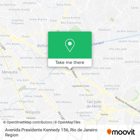 Avenida Presidente Kennedy 156 map