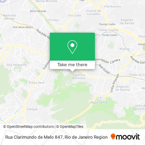 Rua Clarimundo de Melo 847 map