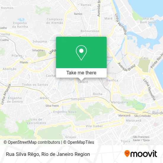 Rua Silva Rêgo map