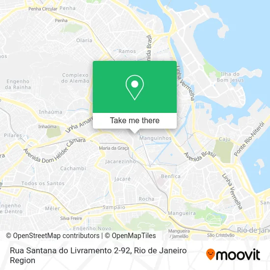 Rua Santana do Livramento 2-92 map
