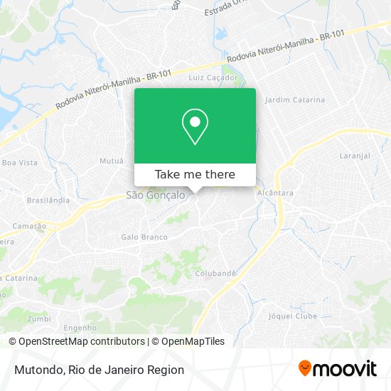 Mutondo map