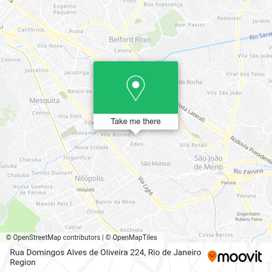 Rua Domingos Alves de Oliveira 224 map