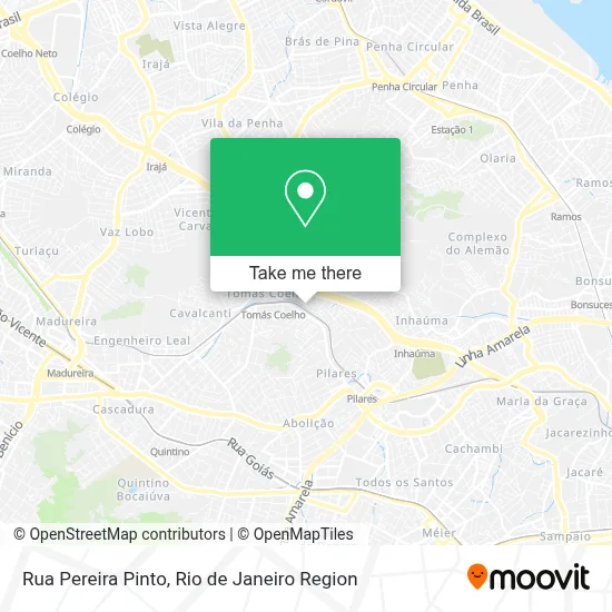 Rua Pereira Pinto map