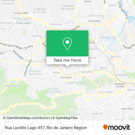 Rua Lucídio Lago 457 map