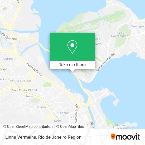 Linha Vermelha map