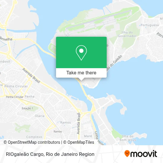 RIOgaleão Cargo map