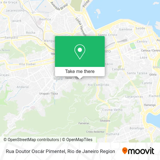 Rua Doutor Oscár Pímentel map