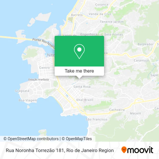 Rua Noronha Torrezão 181 map