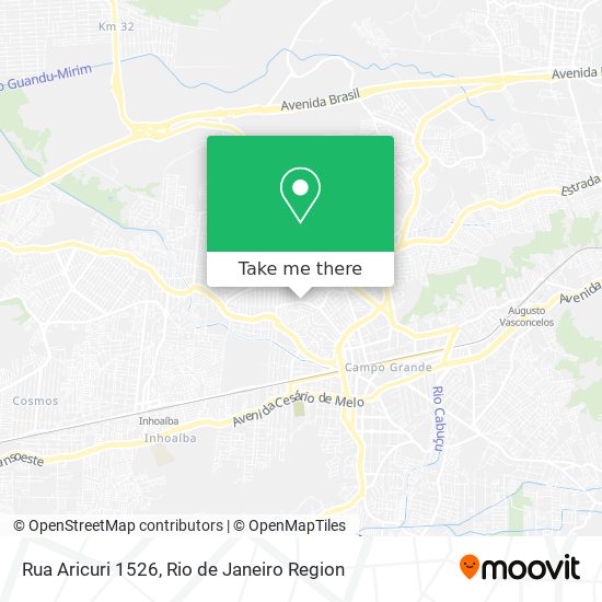 Rua Aricuri 1526 map