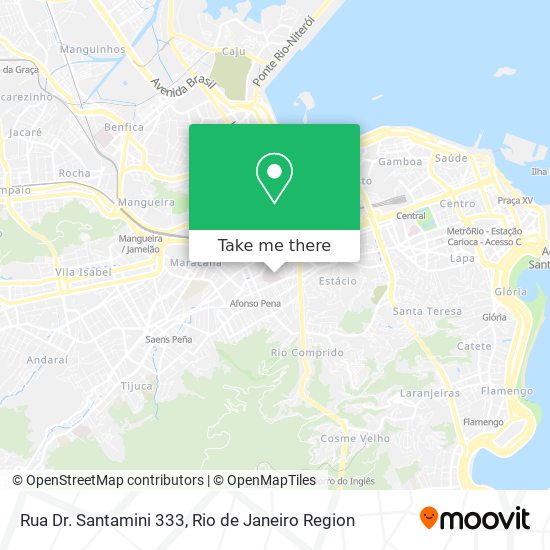Rua Dr. Santamini 333 map