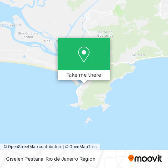 Giselen Pestana map