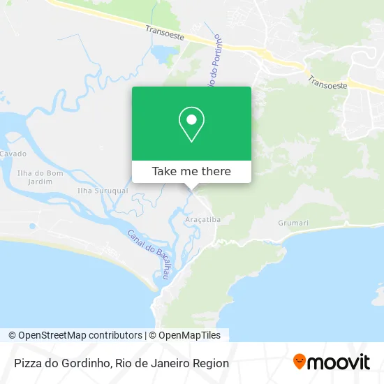 Pizza do Gordinho map
