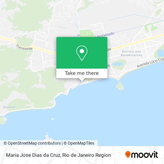 Maria Jose Dias da Cruz map