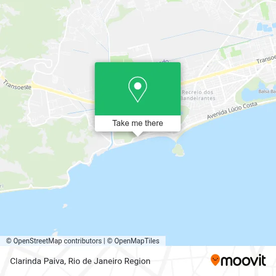 Clarinda Paiva map