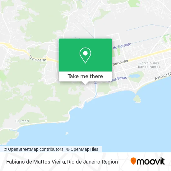Fabiano de Mattos Vieira map