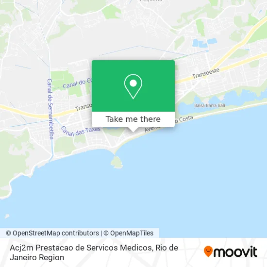 Acj2m Prestacao de Servicos Medicos map