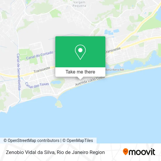 Zenobio Vidal da Silva map