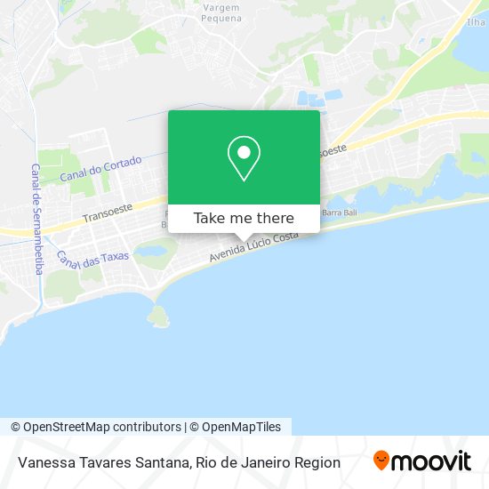 Vanessa Tavares Santana map