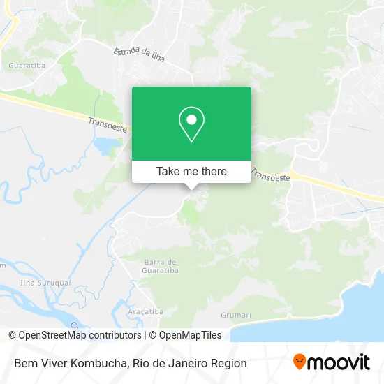 Bem Viver Kombucha map