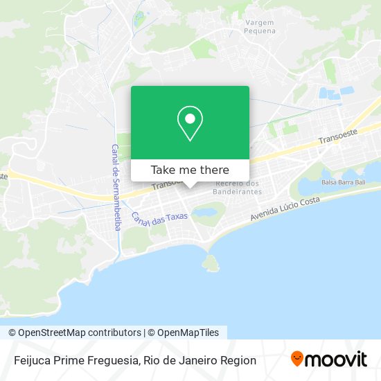 Feijuca Prime Freguesia map