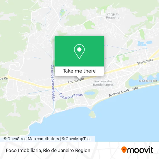 Foco Imobiliaria map