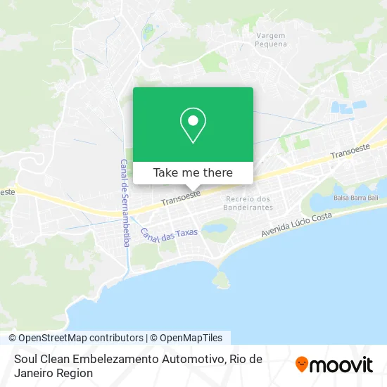 Soul Clean Embelezamento Automotivo map