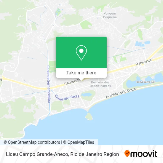 Liceu Campo Grande-Anexo map
