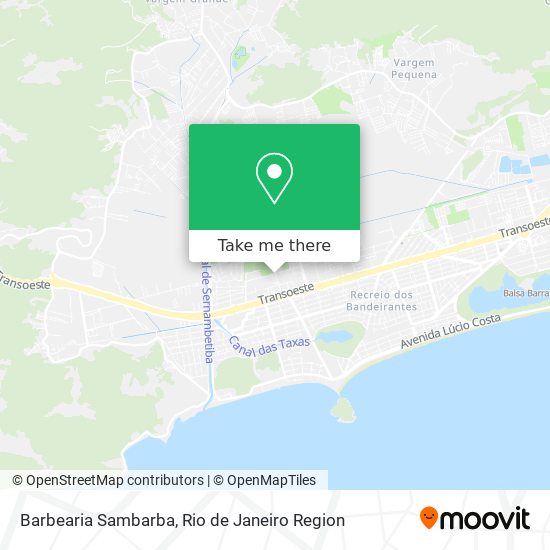 Barbearia Sambarba map