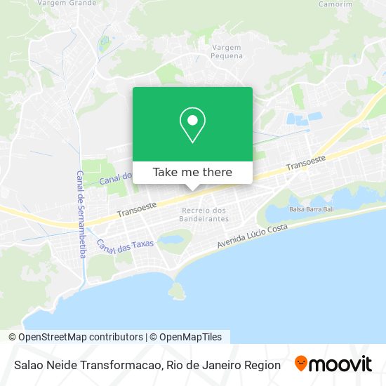 Mapa Salao Neide Transformacao