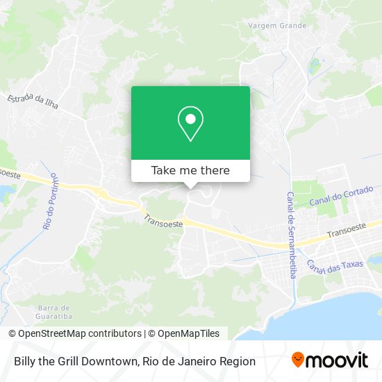Billy the Grill Downtown map