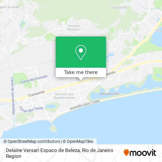 Delaine Versari Espaco de Beleza map