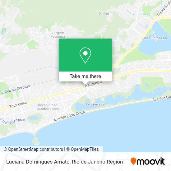 Luciana Domingues Amato map