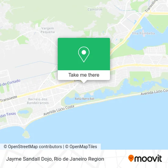Jayme Sandall Dojo map
