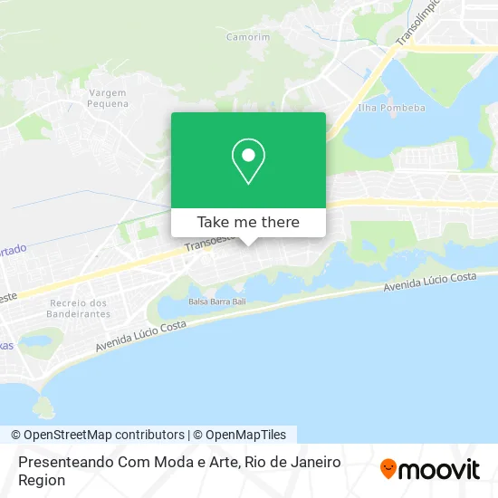 Presenteando Com Moda e Arte map