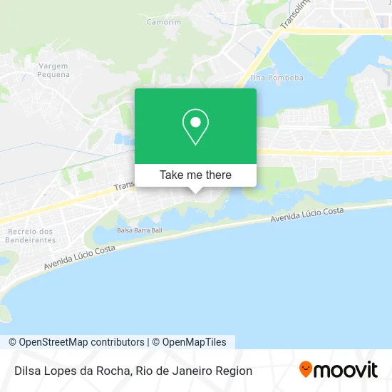 Dilsa Lopes da Rocha map