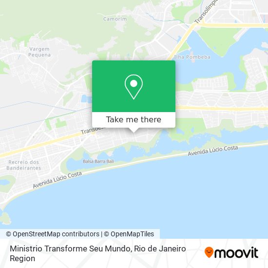 Ministrio Transforme Seu Mundo map