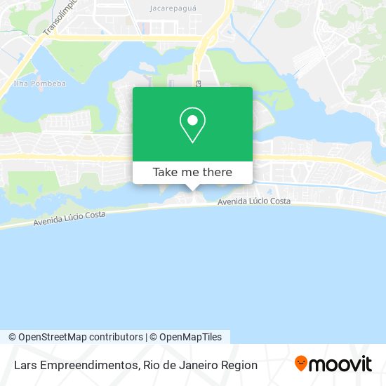 Lars Empreendimentos map