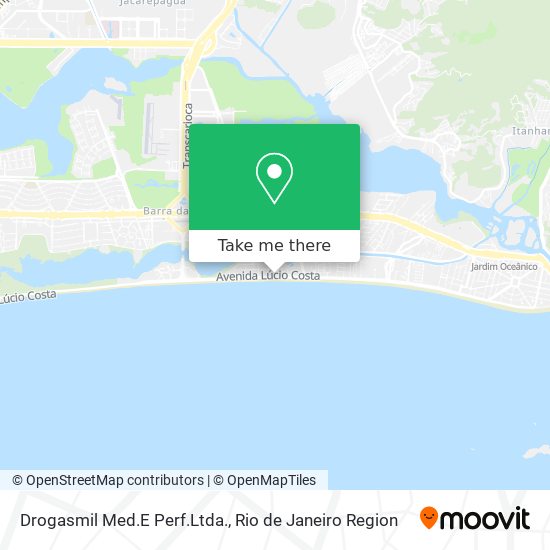 Drogasmil Med.E Perf.Ltda. map