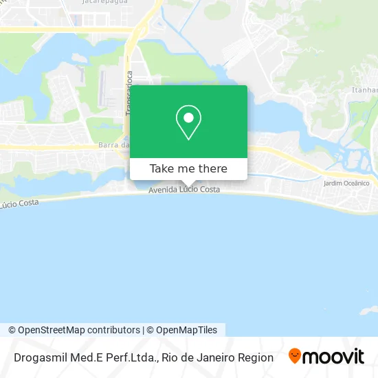 Drogasmil Med.E Perf.Ltda. map