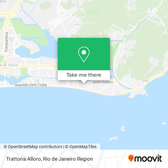 Trattoria Alloro map