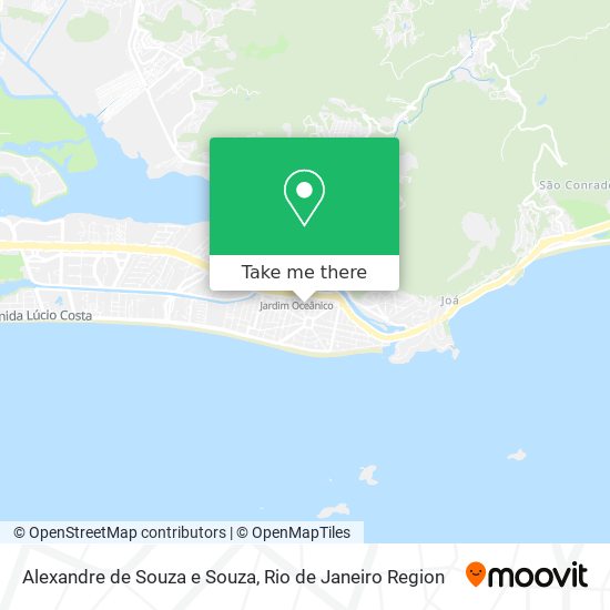 Alexandre de Souza e Souza map