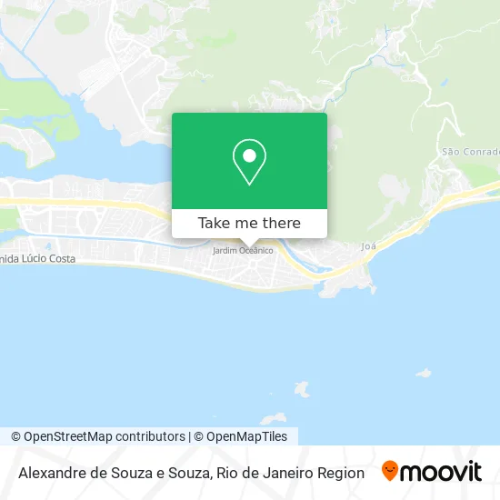 Alexandre de Souza e Souza map