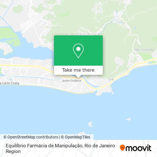 Equilíbrio Farmácia de Manipulação map